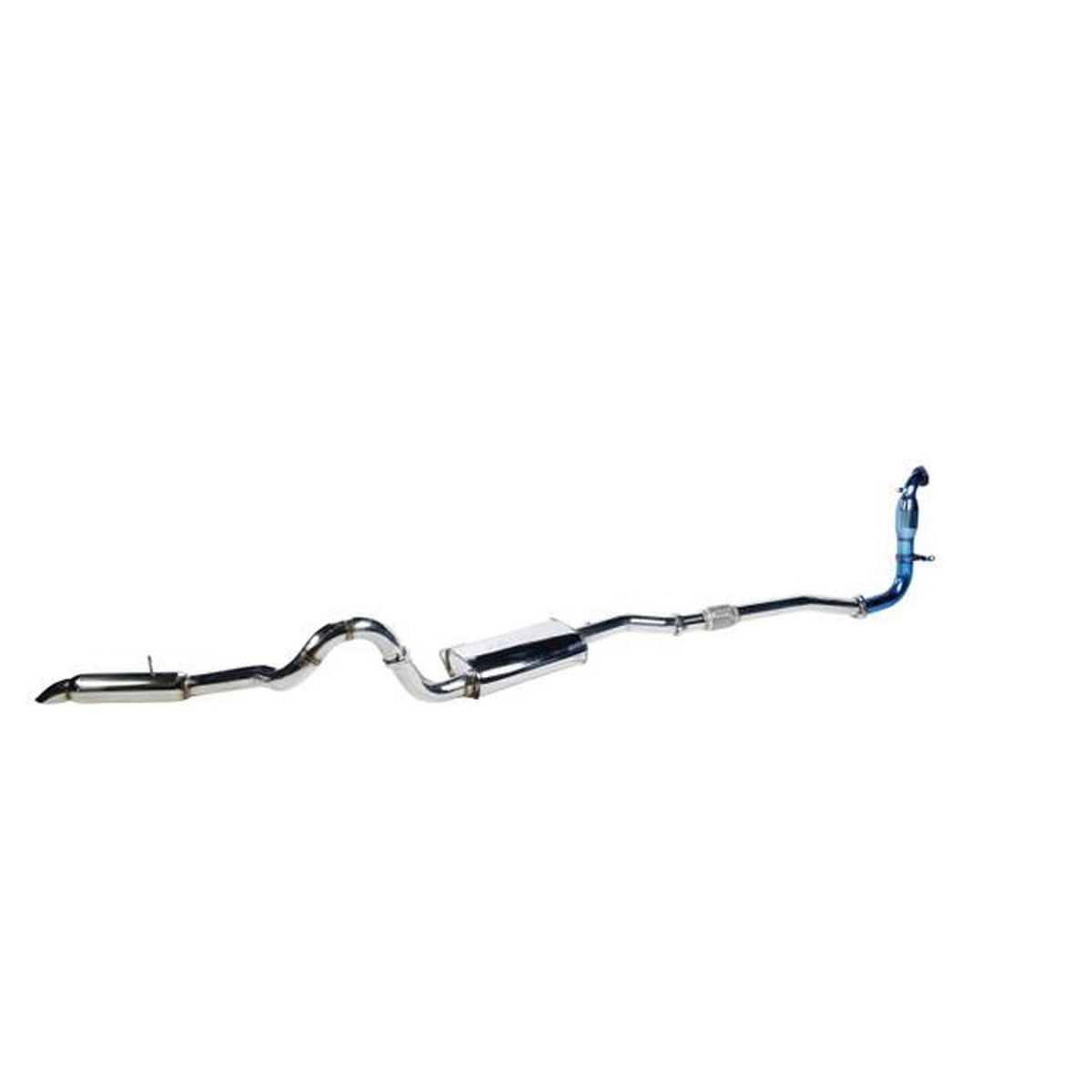 Torqit Turbo Back Exhaust 3 Inch fits Nissan Patrol GU 3.0L CRD Wagon & Ute Coil Spring 03/2007 HS8114SS