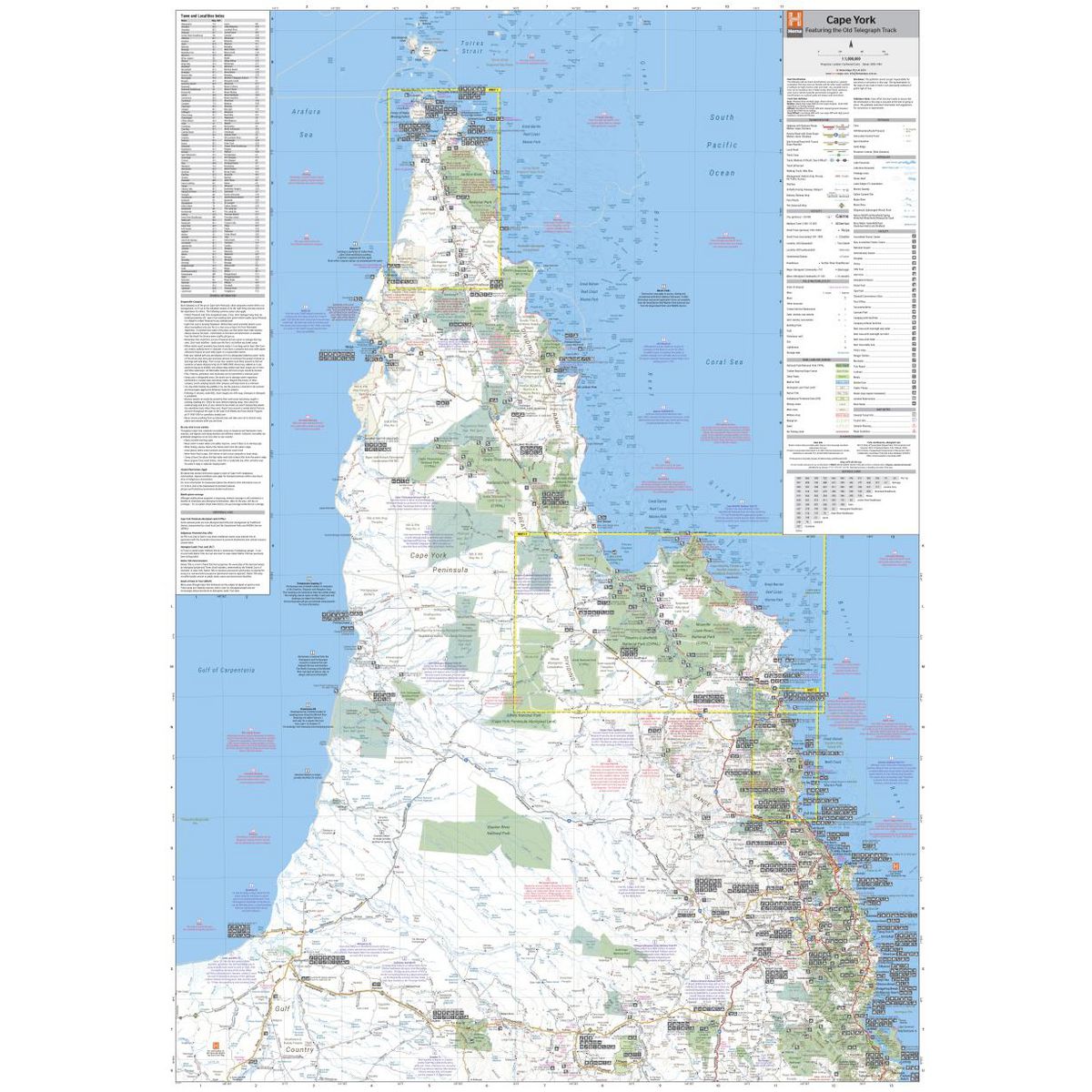 HEMA Maps Cape York 15th Edition 9781922668790