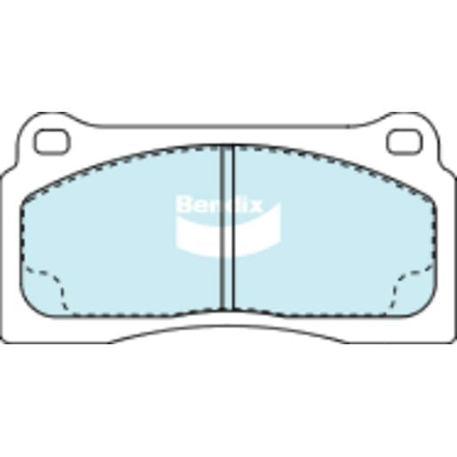 Bendix Ultimate 4WD Brake Pad Set DB1935 ULT4WD