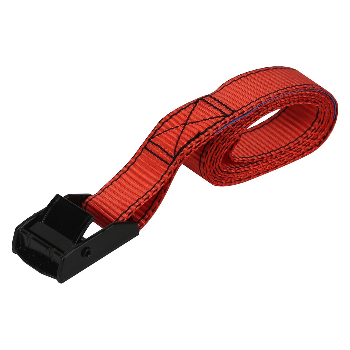 Maxitrac Cambuckle Fridge Tie Down Straps 1.0M X 25mm, 300Kg - 2 Pack MT-TDC005