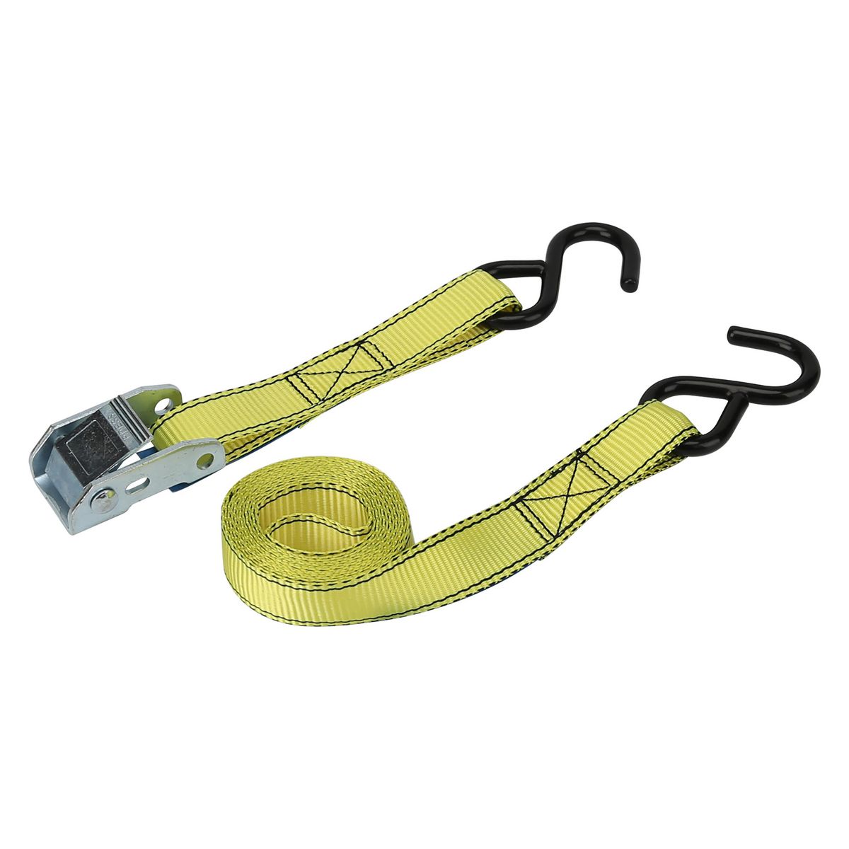 Maxitrac Cambuckle Tie Down Straps 2.4M 150Kg Lashing Capacity 2 Pack MT-TDC002