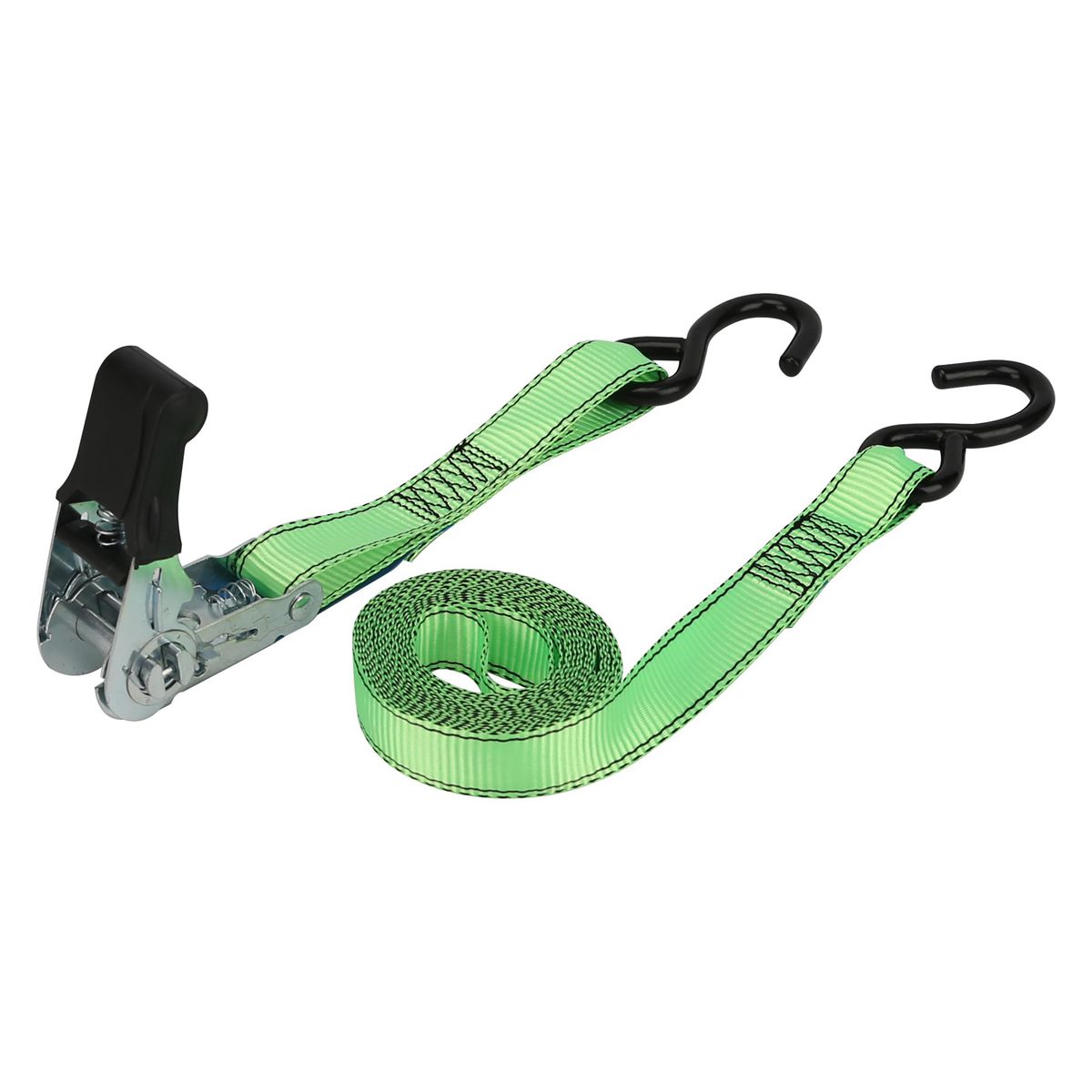 Maxitrac Ratchet Tie Down Straps 3.6M 350Kg Lashing Capacity 4 Pack MT-TDR005