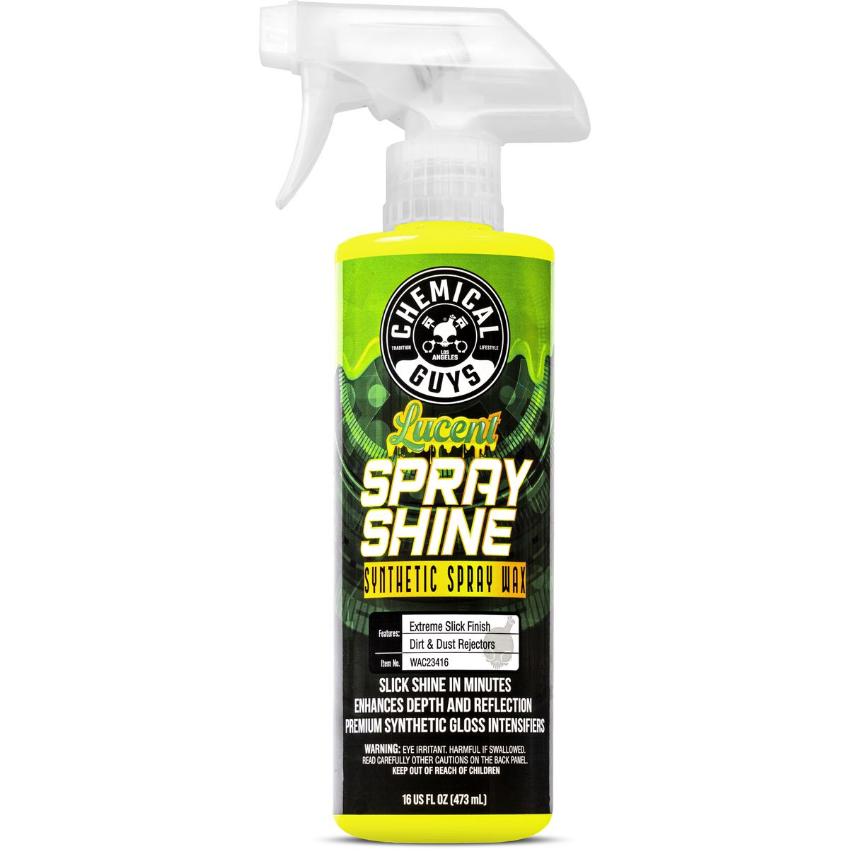 Chemical Guys Lucent Spray Shine Synthetic Spray Wax 473ml WAC23416