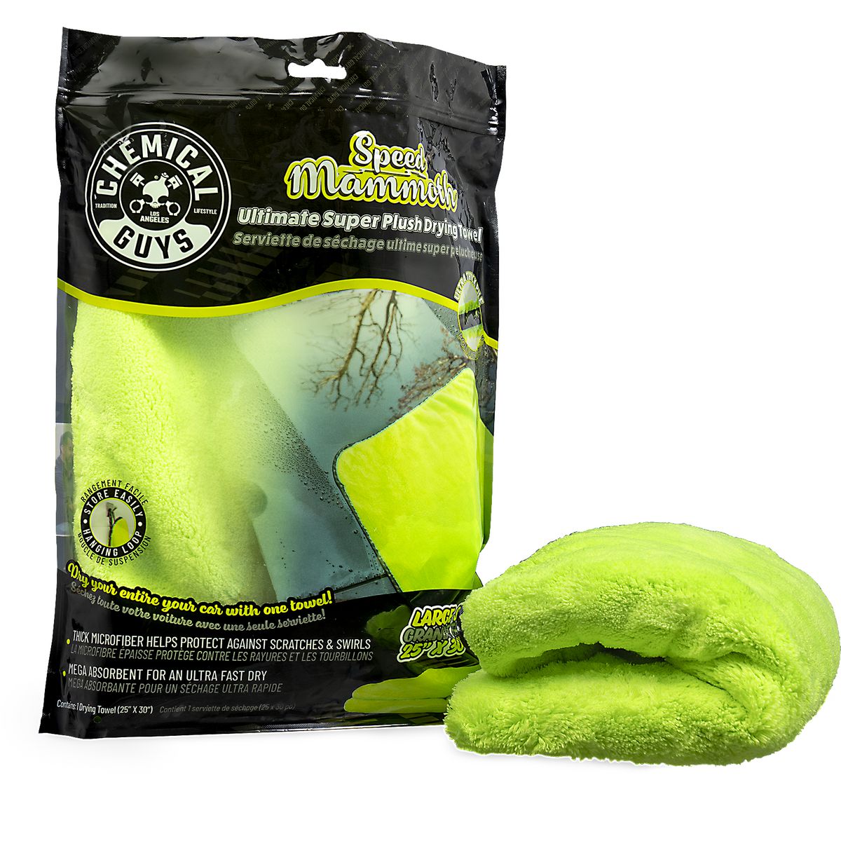 Chemical Guys Speed Mammoth Ultimate Drying Towel MIC530