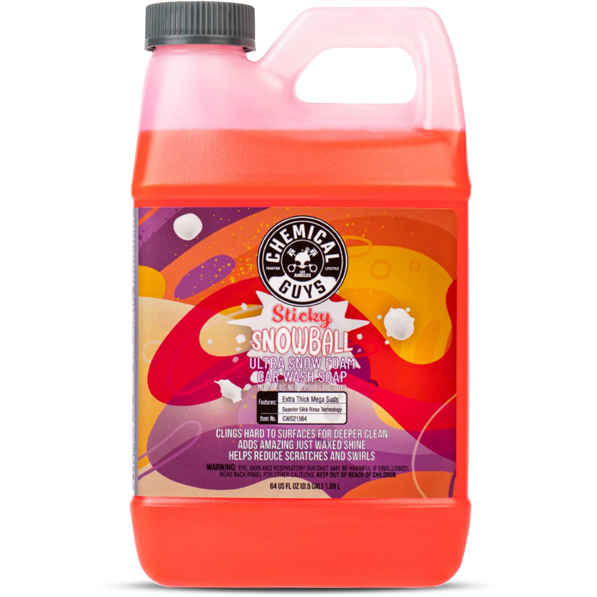 Chemical Guys Sticky Snowball Ultra Snow Foam 1.89L CWS21564