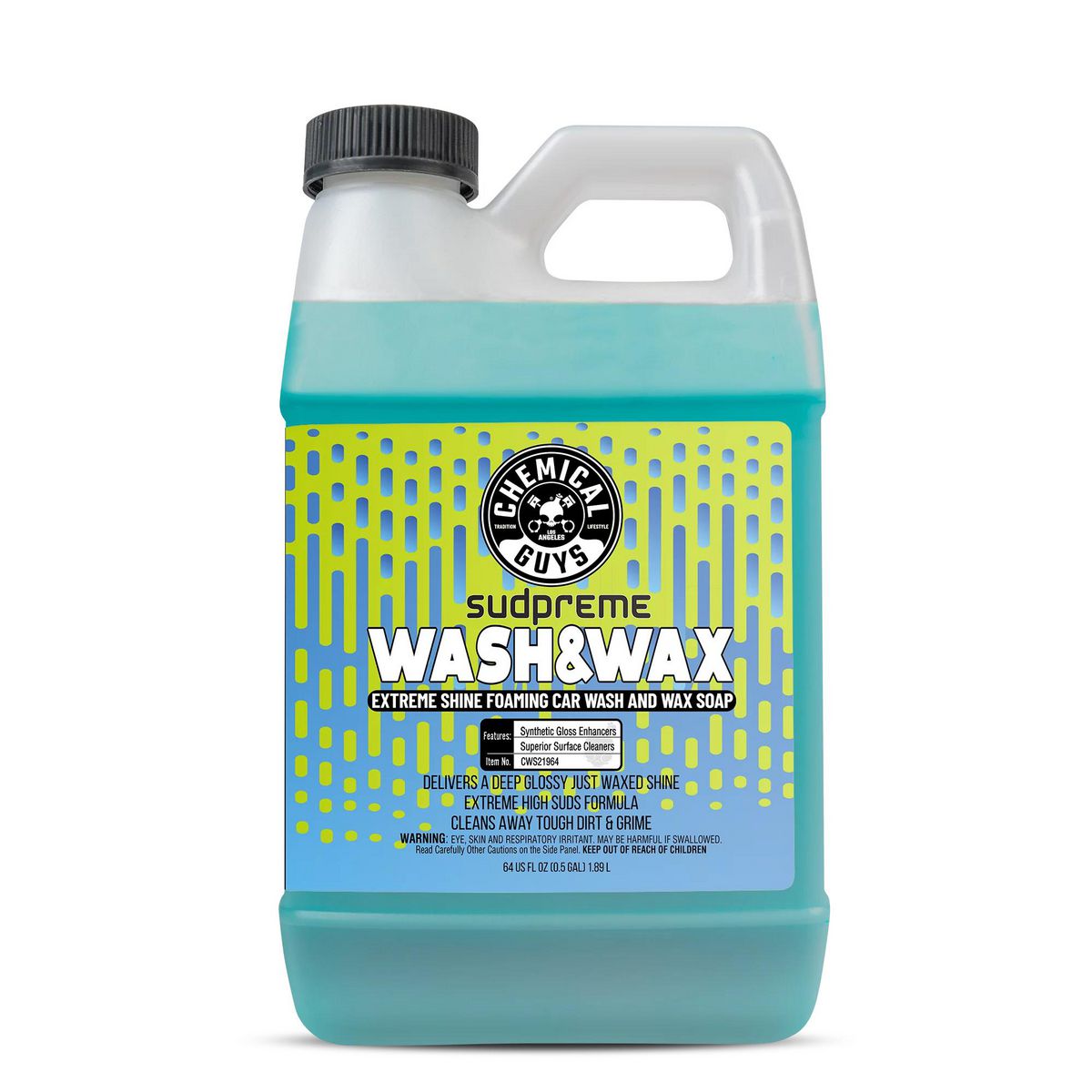 Chemical Guys Sudpreme Wash & Wax Car Wash Soap CWS10264