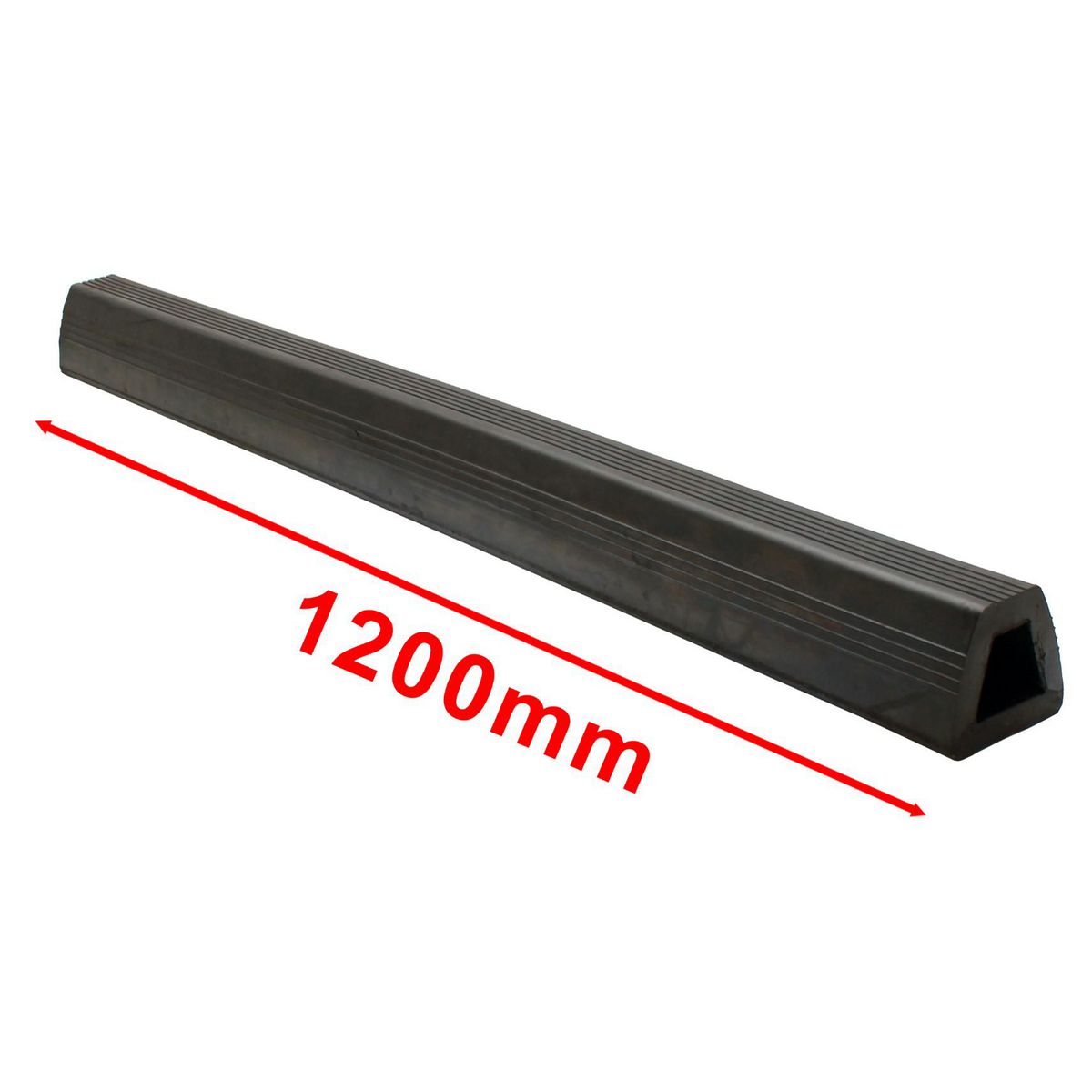 Proflex Industrial Moulded Docking Rubber Ribbed 1200L X 104W X93H Mm DR1200
