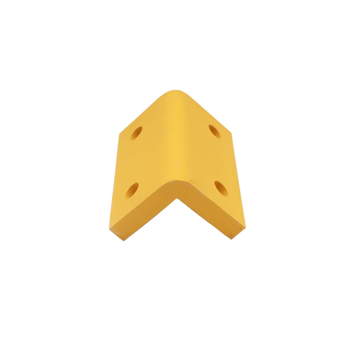 Proflex Industrial Rubber Corner Safety Pads Yellow 17Cm Long 92142