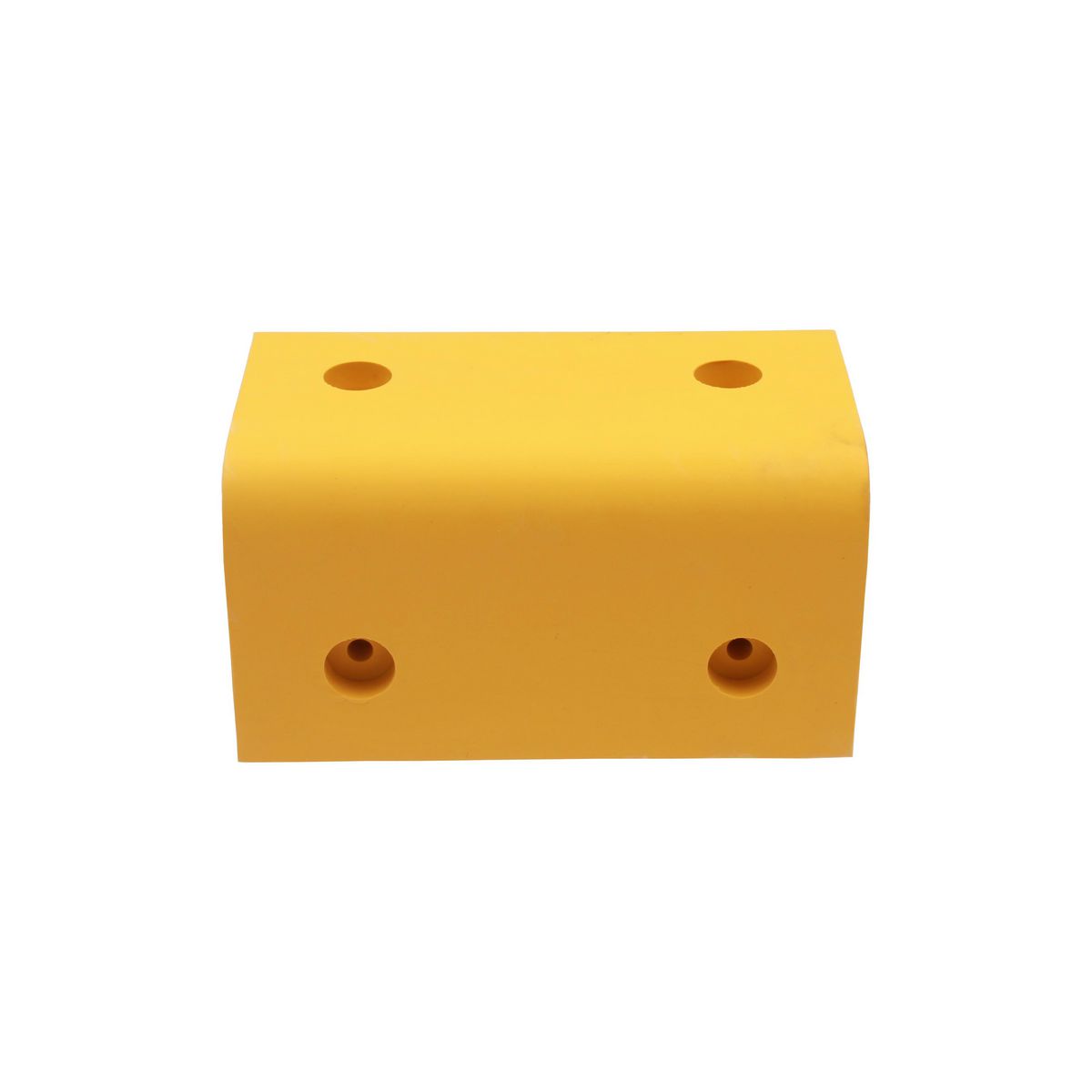 Proflex Industrial Rubber Corner Safety Pads Yellow 17Cm Long 92142