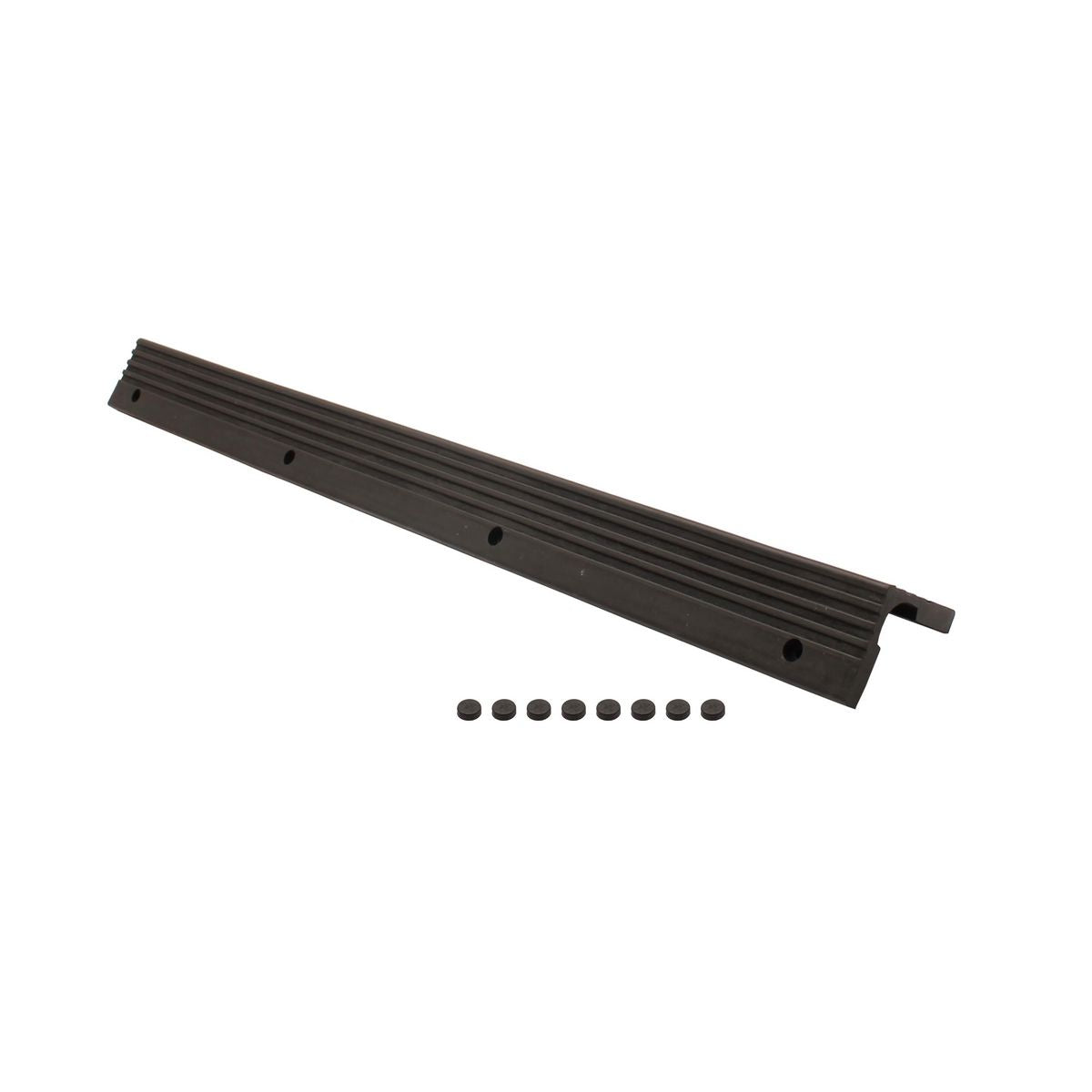 Proflex Industrial Rubber Pillar Safety Pad Black 1 Meter Long 92207