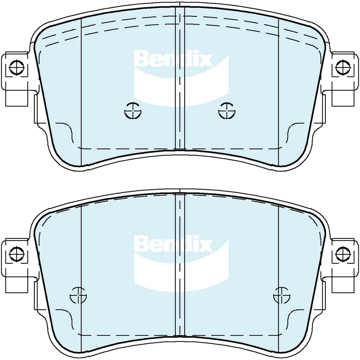 Bendix Brake Pads Set - Euro+ DB2548 EURO+