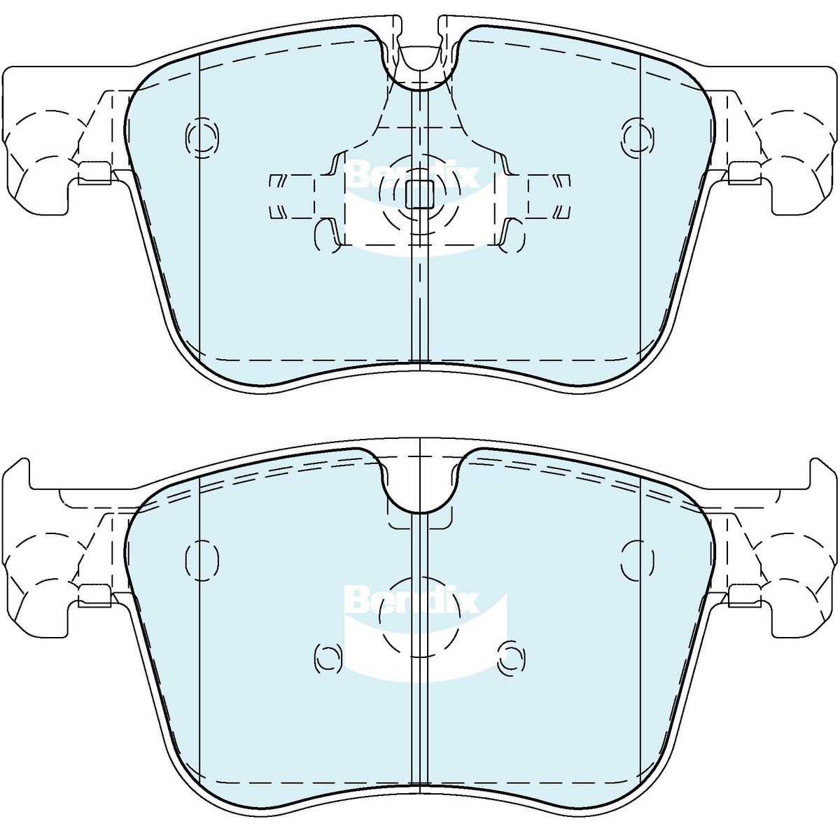 Bendix Euro+ Brake Pad Set DB2723 EURO+