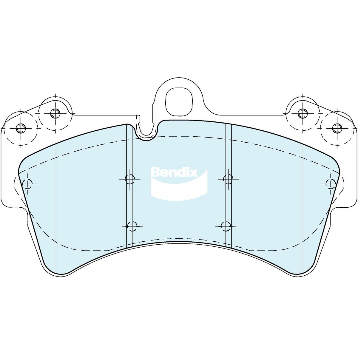 Bendix Euro+ Brake Pad Set DB2724 EURO+