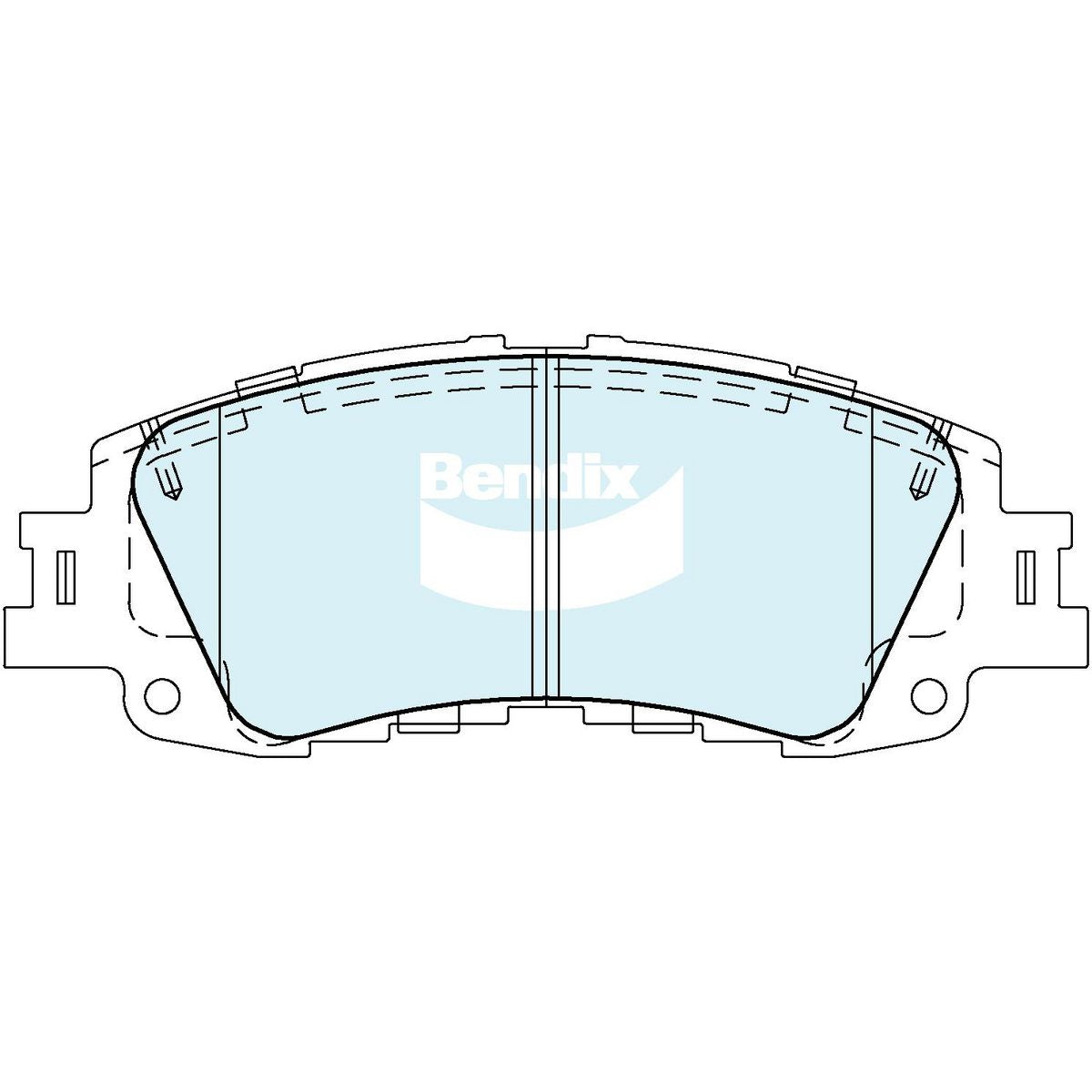 Bendix GCT Brake Pad Set DB2649 GCT