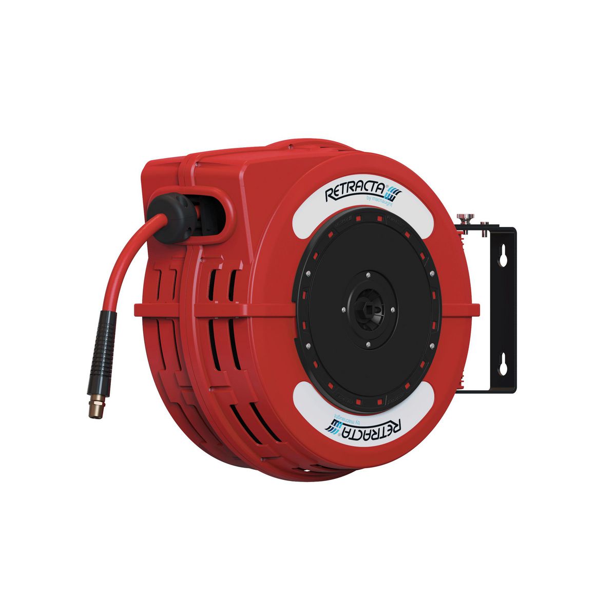 Retracta C1 Series Red Hose Reel With 1/2In X 12M Hot Water Hose. C1HC412R-01DD