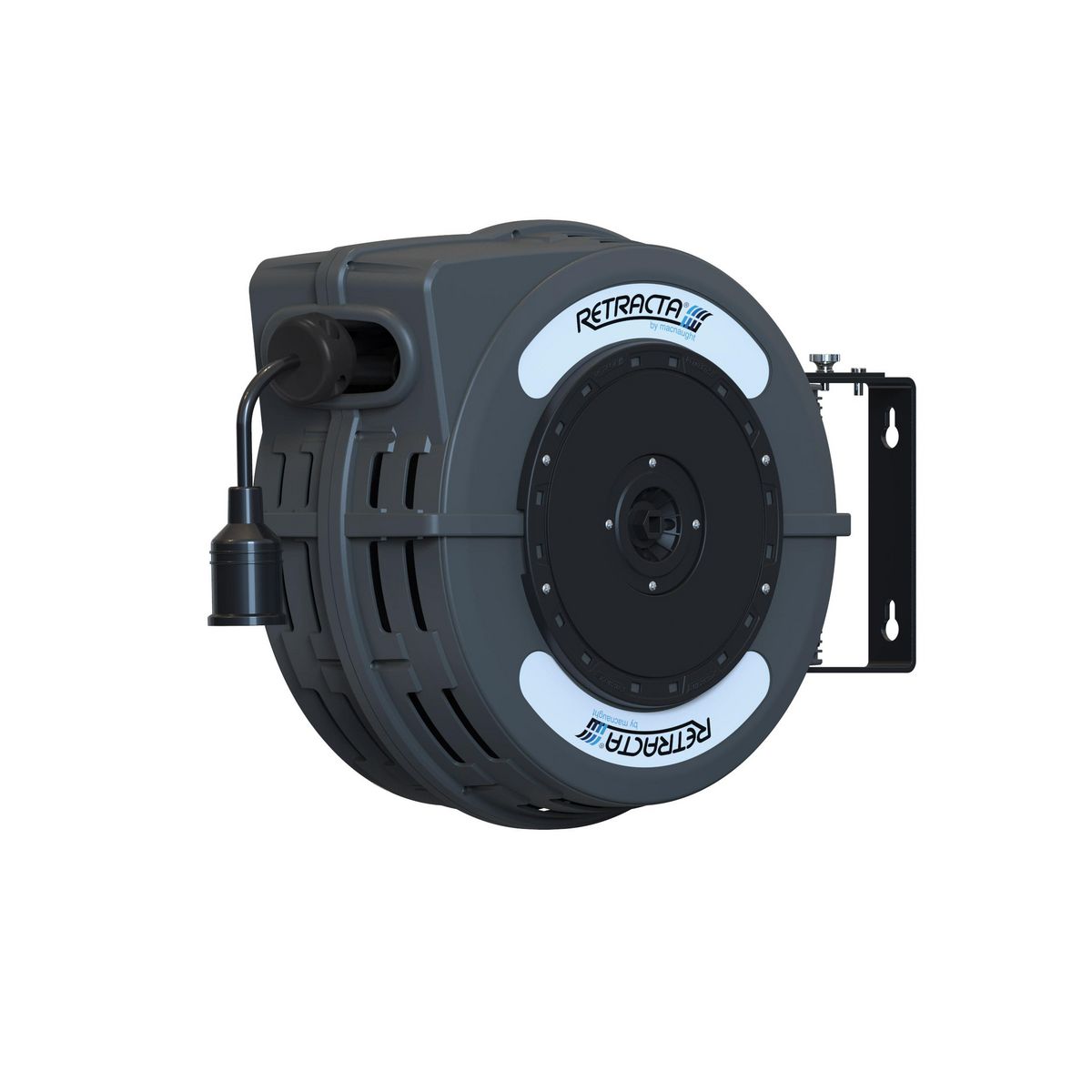 Retracta C1 Series Dark Grey Electrical Cable Reel, 20M, 15 A C1EC15A20D-AU