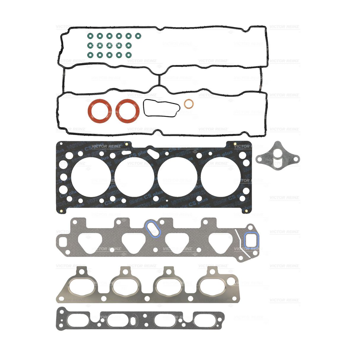 Kiwi Cylinder Heads Head Set And Gasket 22094235VR