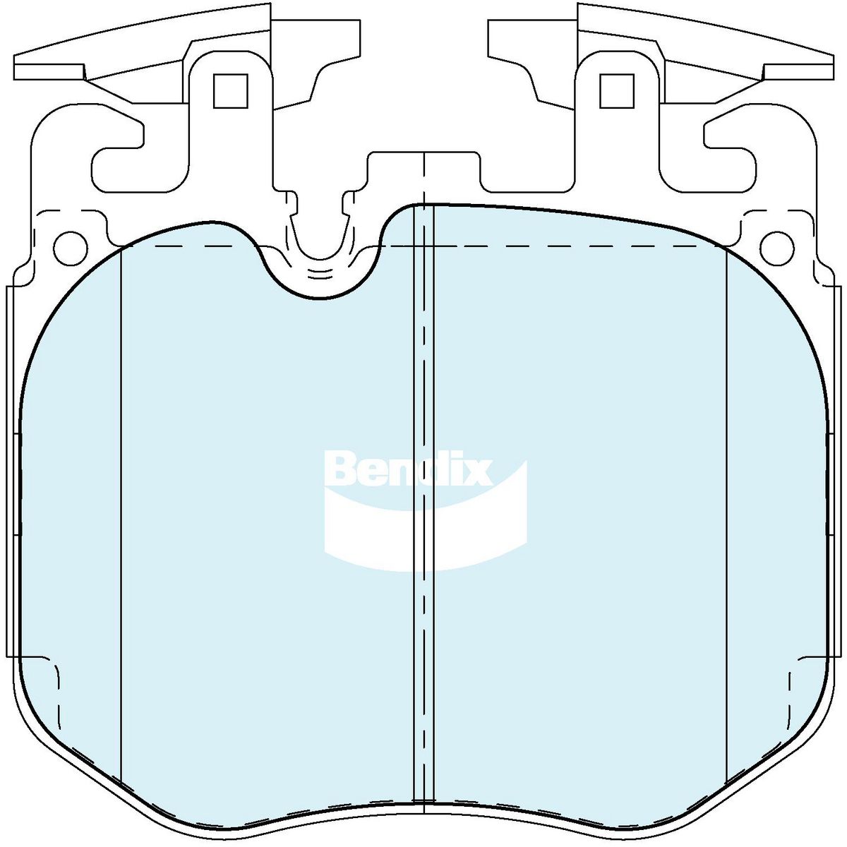 Bendix Euro+ Disc Pad Set DB2562 EURO+