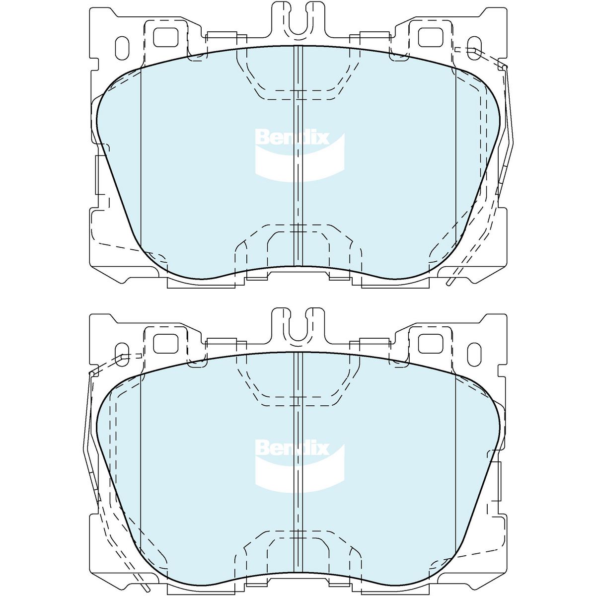 Bendix Euro+ Disc Pad Set DB2620 EURO+