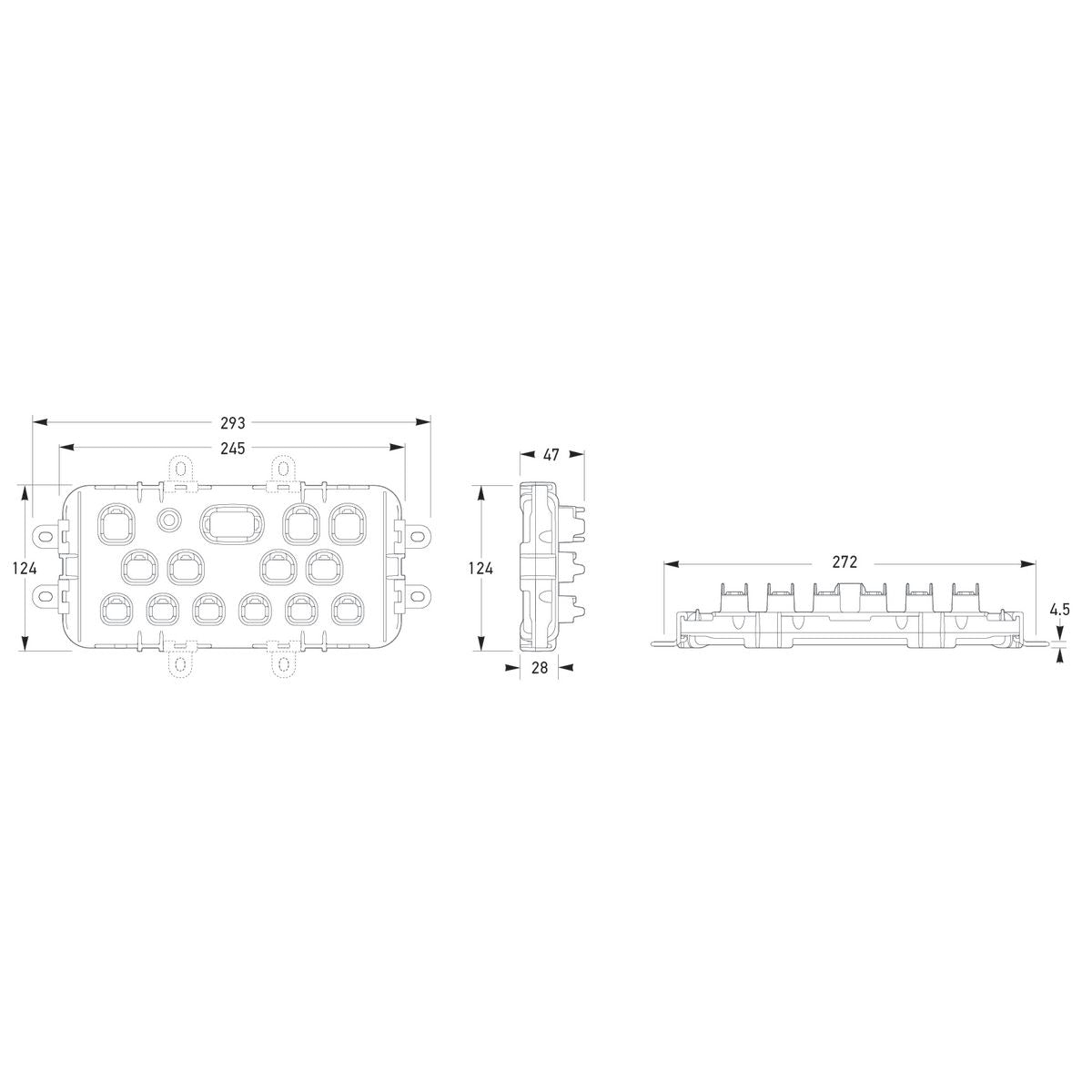 Hella Led Lamp Distribution Box 8JE 233 496-001