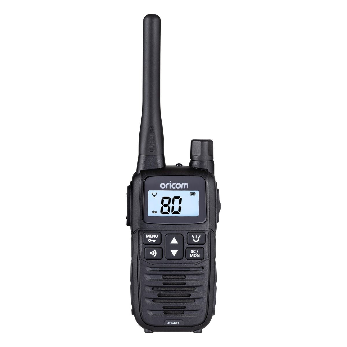 Oricom UHF Handheld Radio 2 watt Single pack UHF2400-1