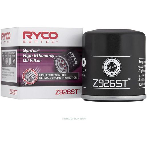Ryco Syntec Oil Filter Spin On Z926ST
