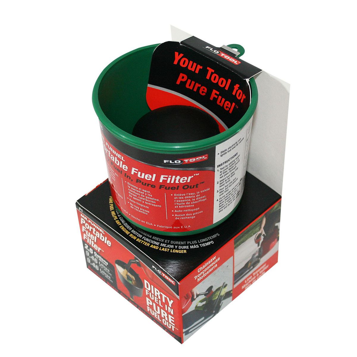 Proquip Mr Funnel Portable Fuel Filter Funnel 9L/Min F1NC