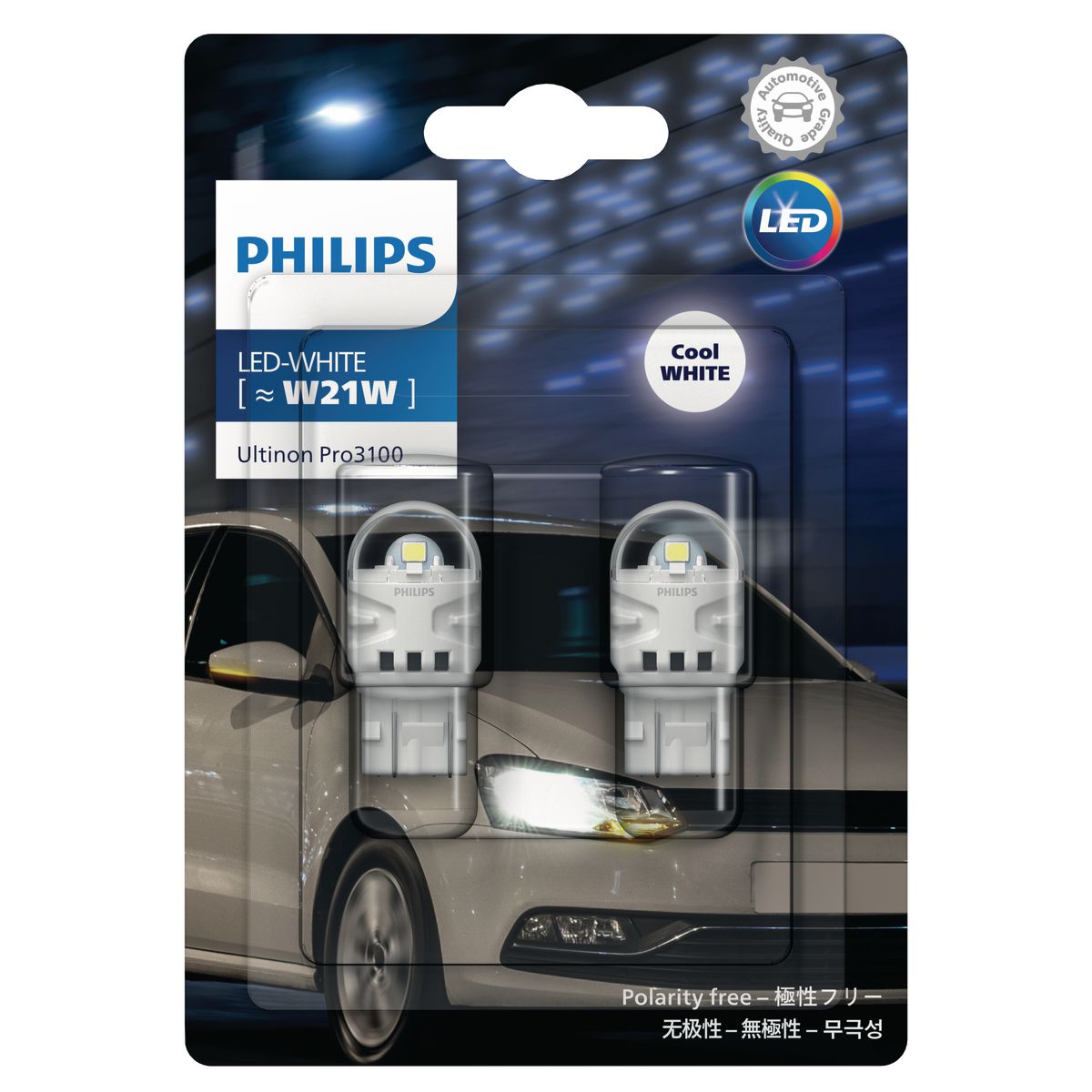 Philips Ultinon Pro 3100 Led W3X16D W21W 12V Pair 11065CU31B2