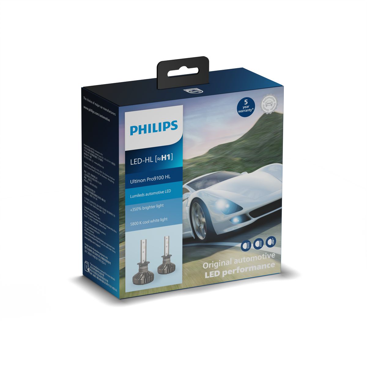 Philips Ultinon Pro 9100 H1 Led Globes 12/24V Pair 11258U91X2