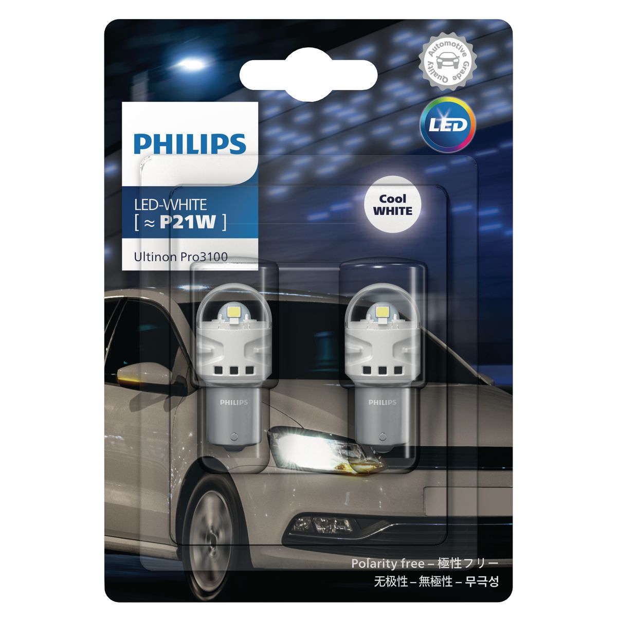 Philips Ultinon Pro 3100 Led Bay15S P21W Pair 12V 11498CU31B2