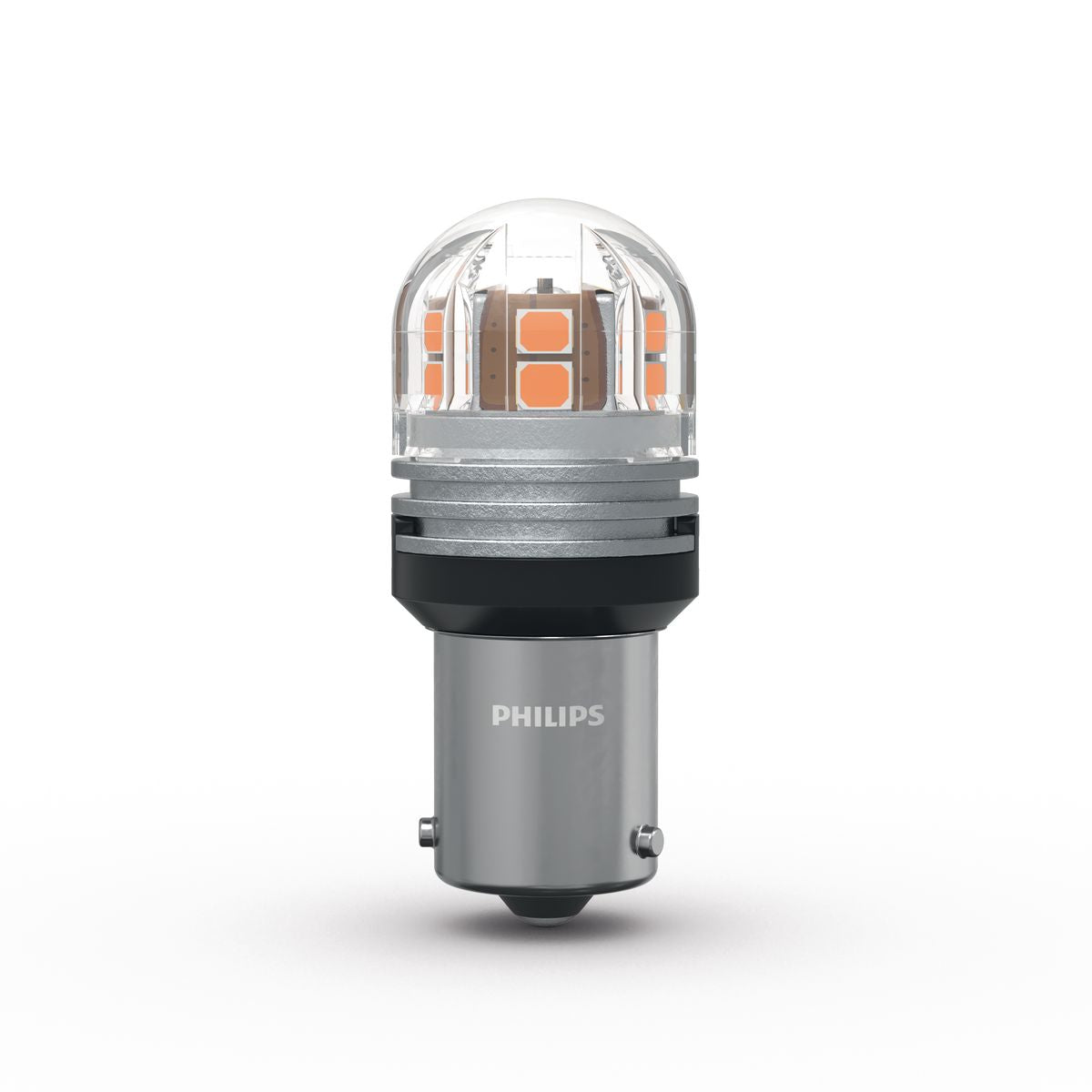 Philips Ultinon Pro 7000 Led-Amber Py21W Pair 12/24V 11496AU70X2