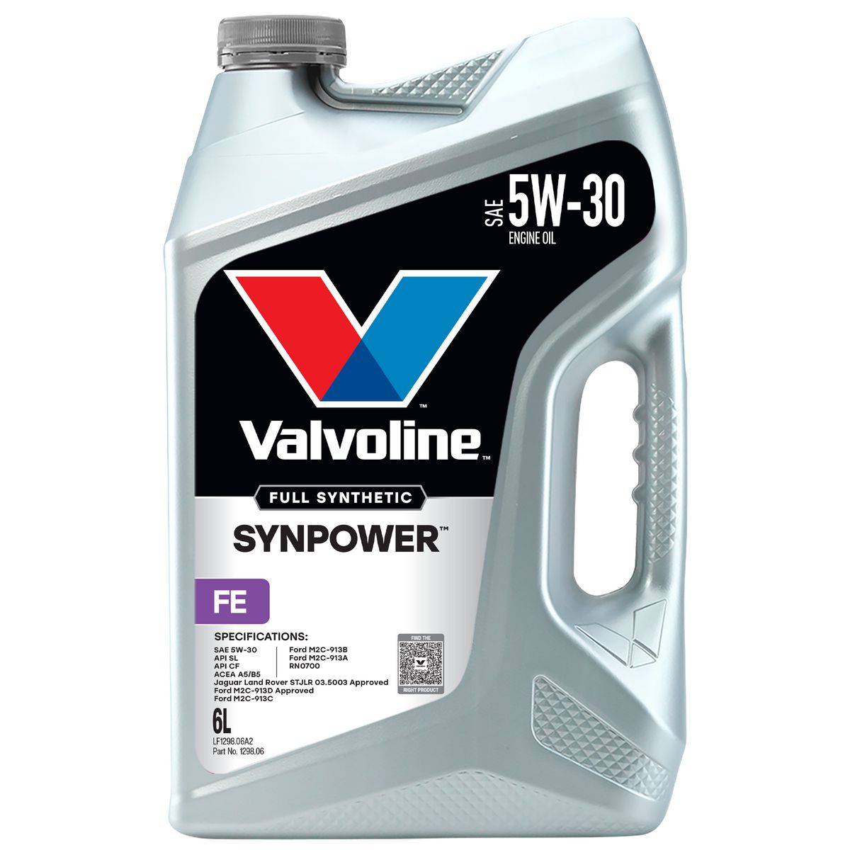 Valvoline Synpower FE 5W-30 6L 1298.06