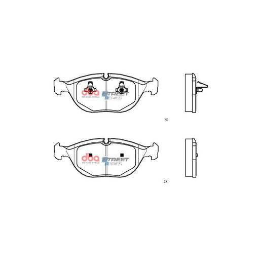 DBA Street Series Brake Pad Set  DB15194SS