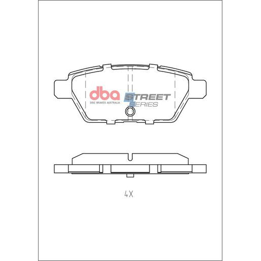 DBA Street Series Brake Pad Set  DB15203SS