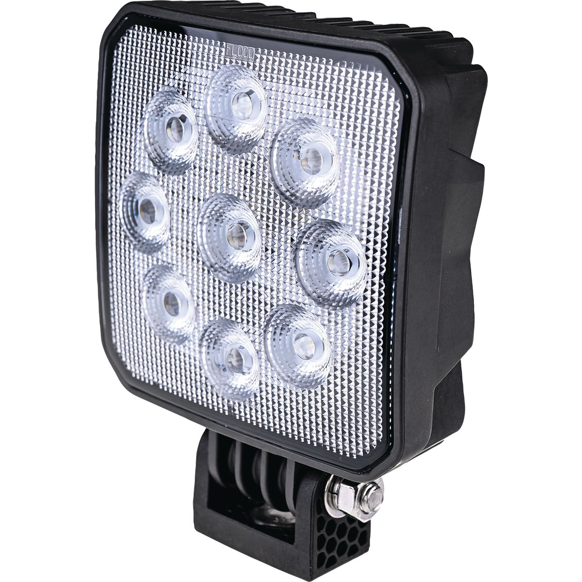OEX 9 LED Work Light, Thermo Plastic Square LLX08305