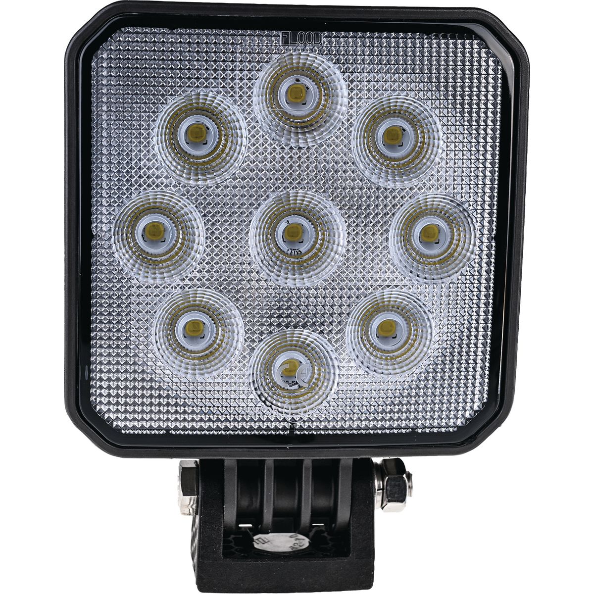 OEX 9 LED Work Light, Thermo Plastic Square LLX08305
