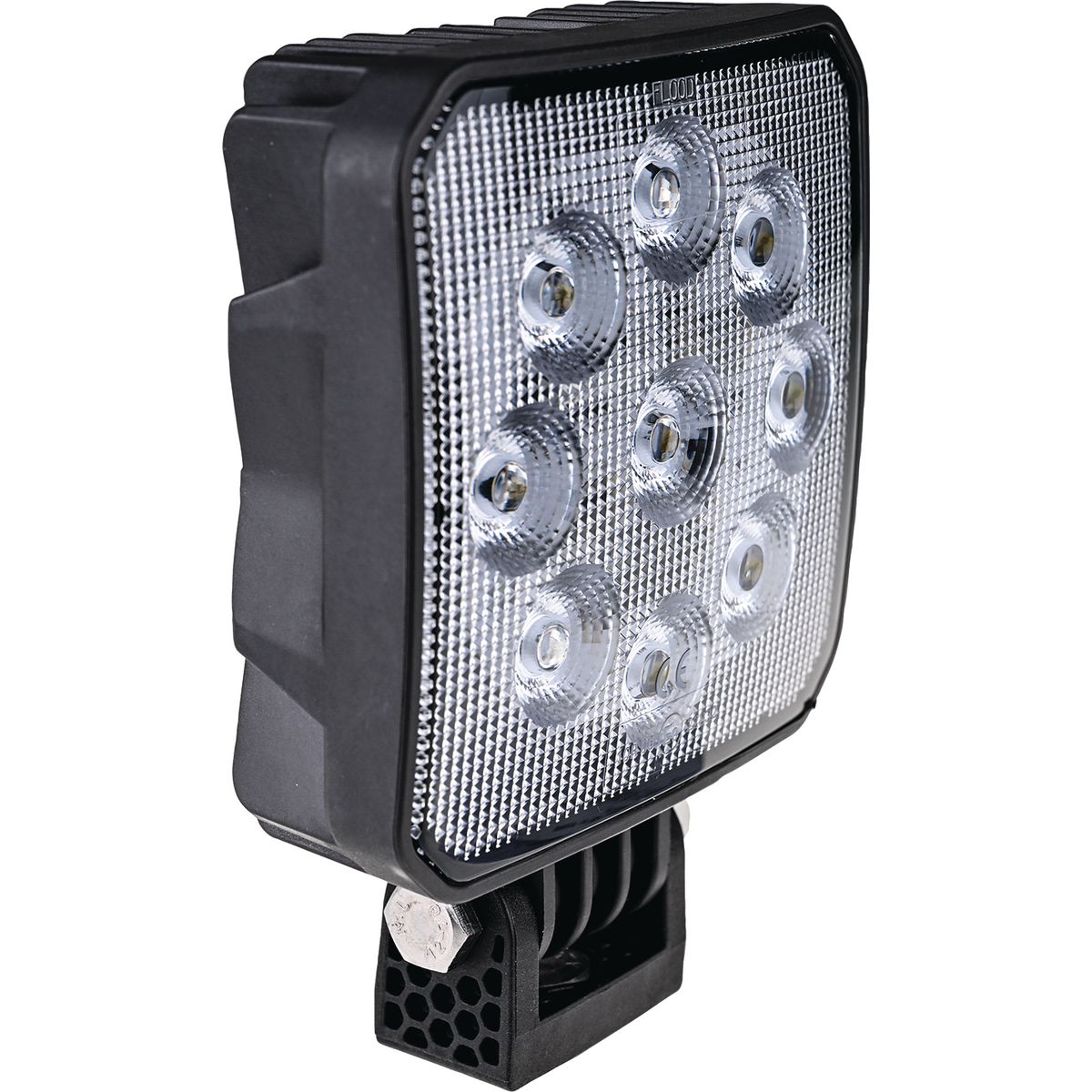 OEX 9 LED Work Light, Thermo Plastic Square LLX08305