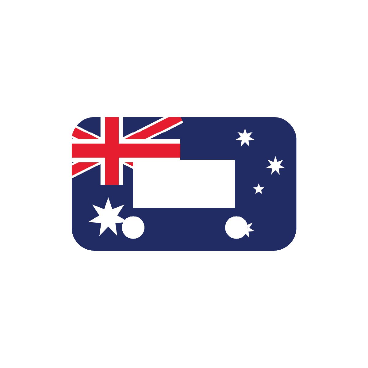 EVC Faceplate: Aussie Flag CFAU