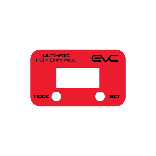 EVC Faceplate: Red CFRE