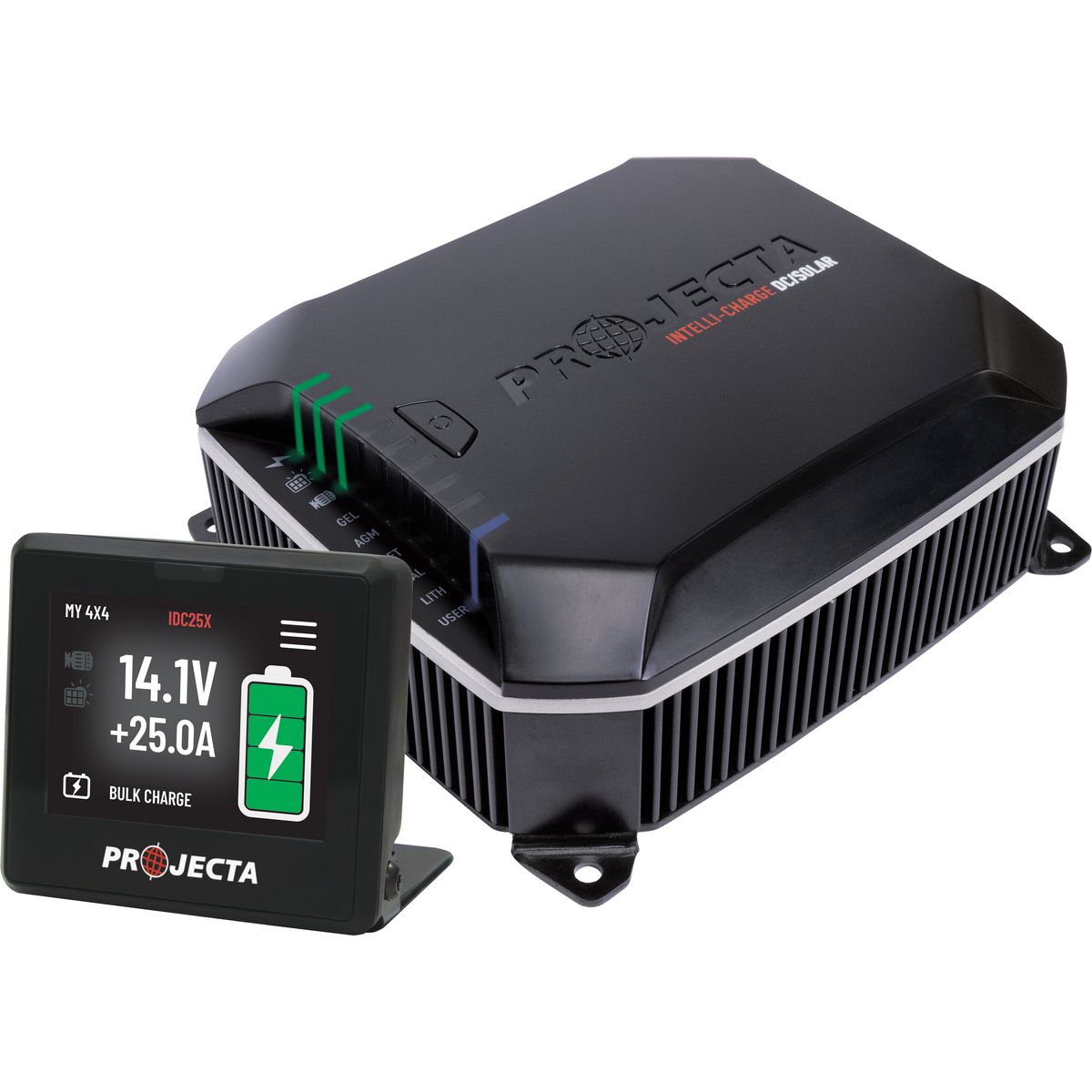 Projecta 12-24V 25A Dc To Dc Battery Charger With Intelli Iq Display IDC25XIQ