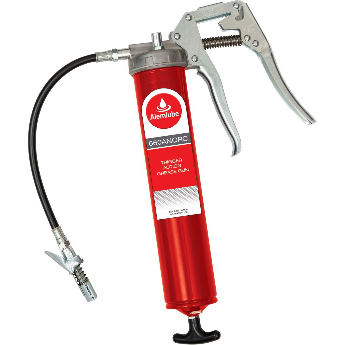 Alemlube Trigger Action Grease Gun With Quick Release Coupler 660ANQRC