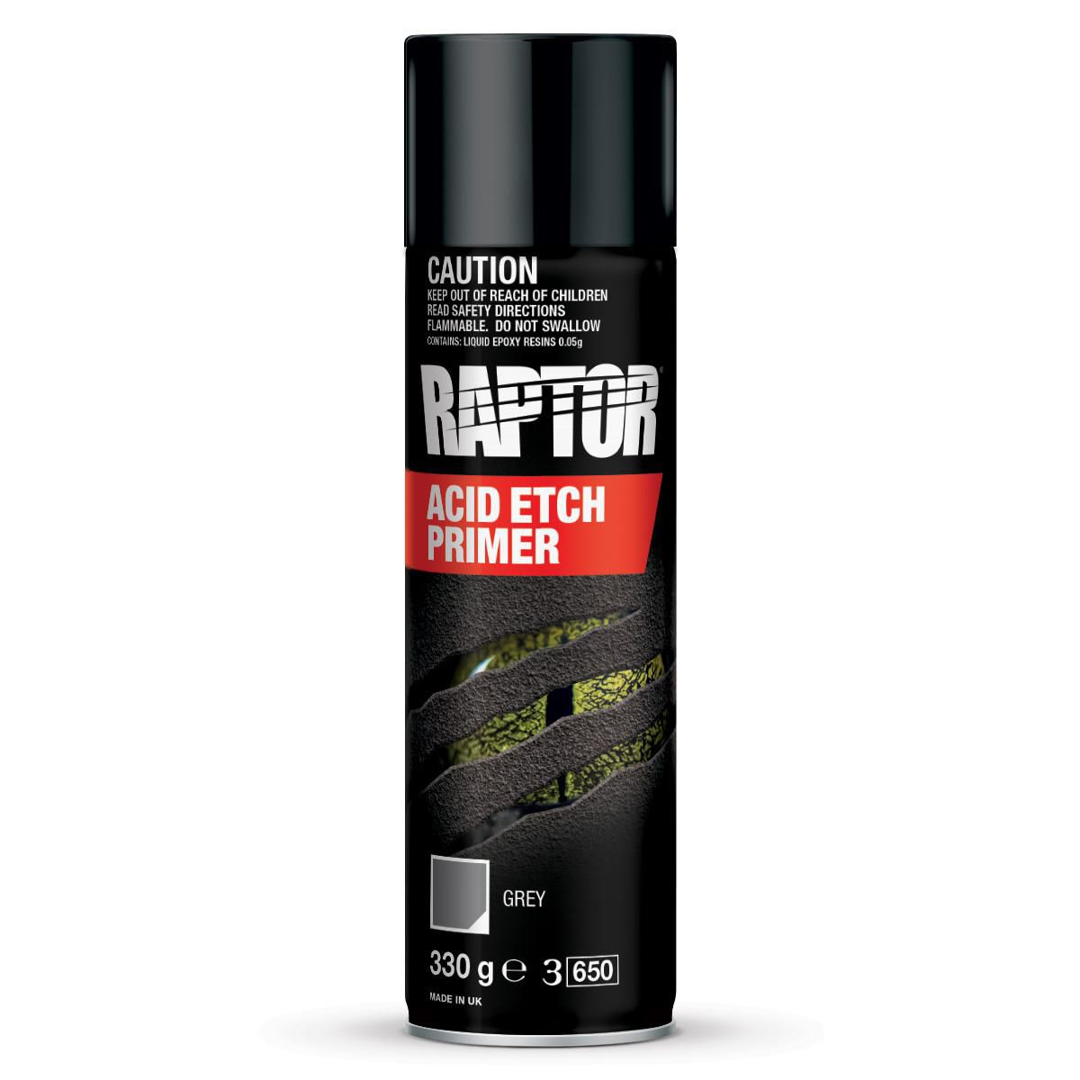 Raptor Acid Etch Primer Aerosol 400Ml RPTEPAU