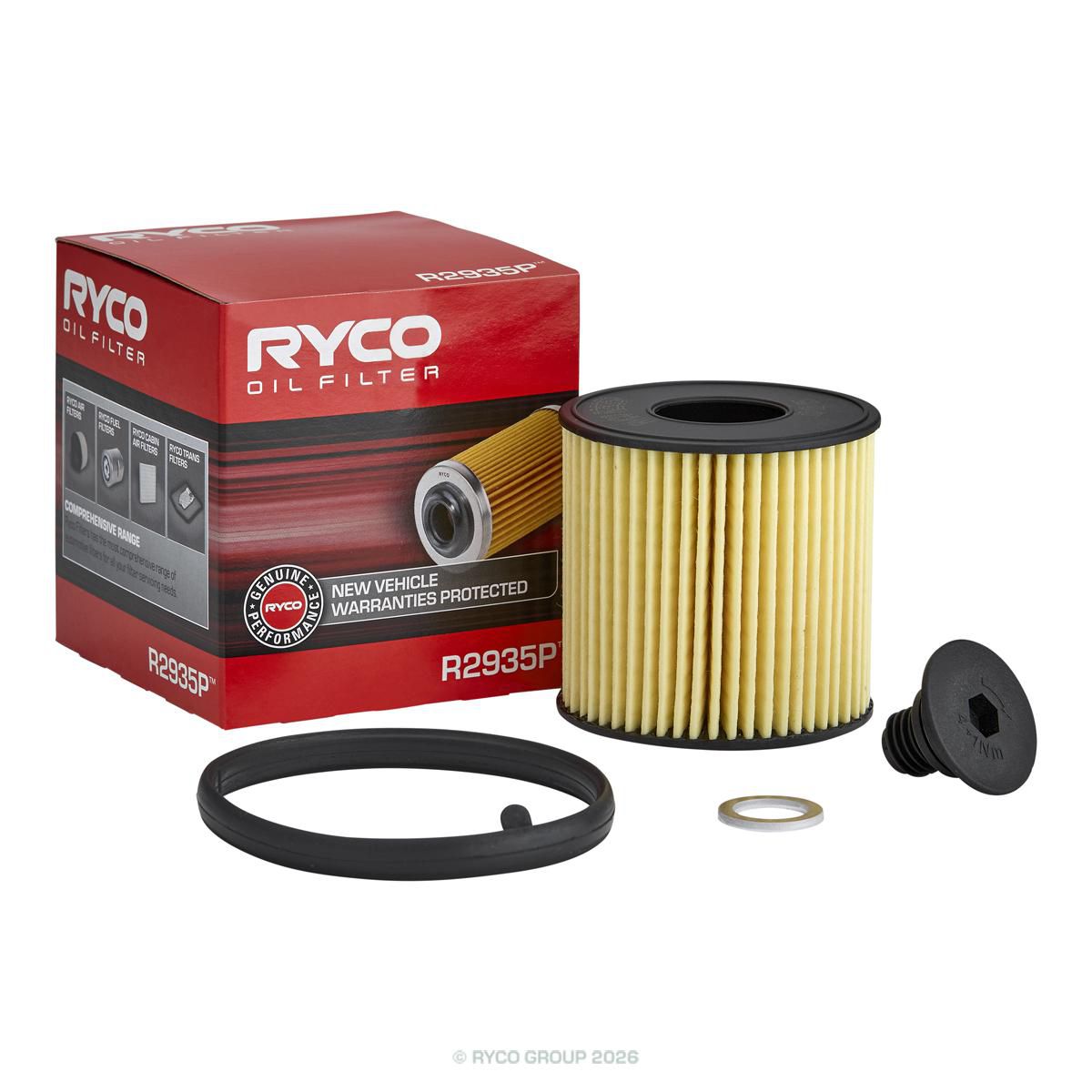 Ryco Oil Filter R2935P