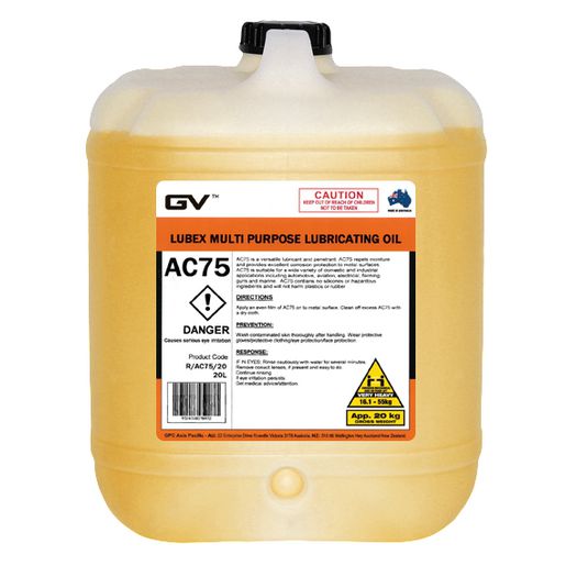 GVOil Lubex Multilube Penetrating Lubricant - 20L R/AC75/20