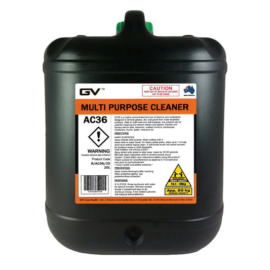 GVOil Multi Purpose Cleaner - 20L R/AC36/20