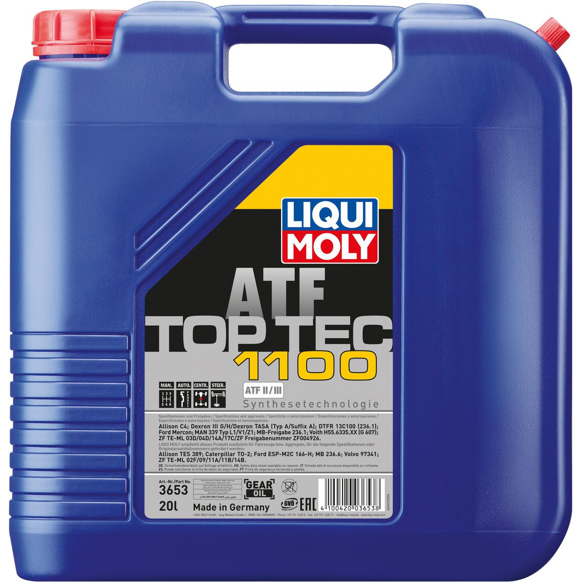 LIQUI-MOLY Top Tec ATF 1100 20L 3653