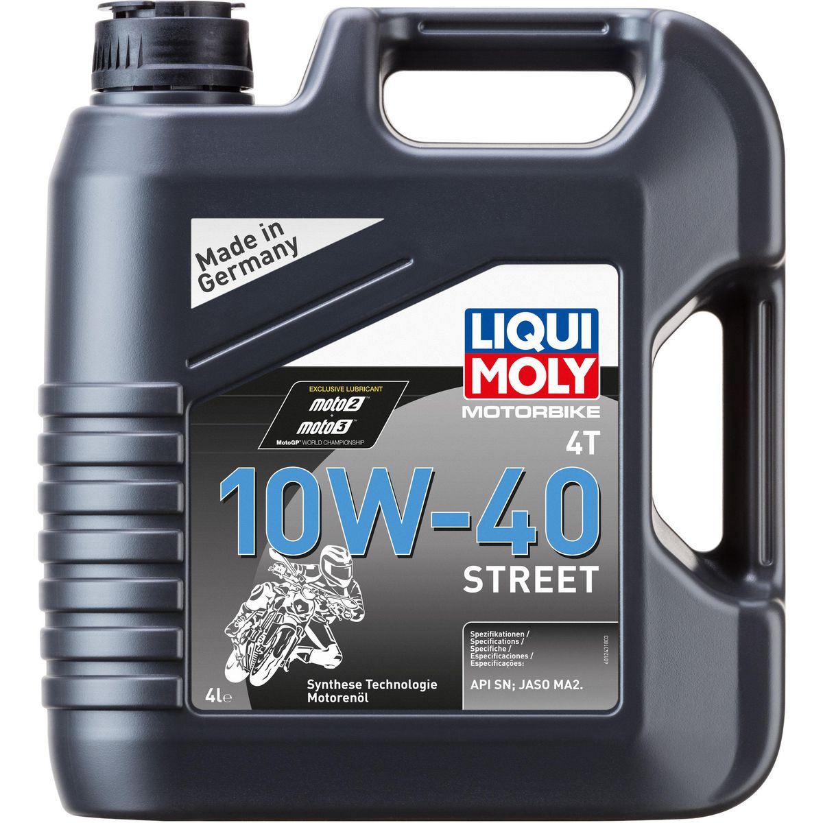 LIQUI-MOLY Motorbike 4T 10W-40 Street Engine Oil 4L 1243