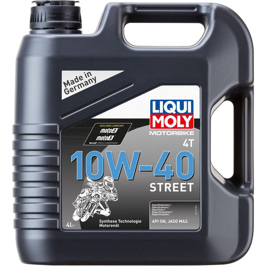 LIQUI-MOLY Motorbike 4T 10W-40 Street Engine Oil 4L 1243
