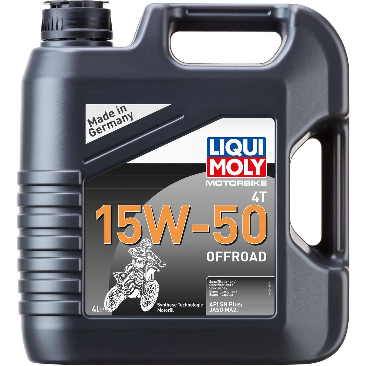 LIQUI-MOLY Motorbike 4T 15W-50 Offroad Engine Oil 4L 3058