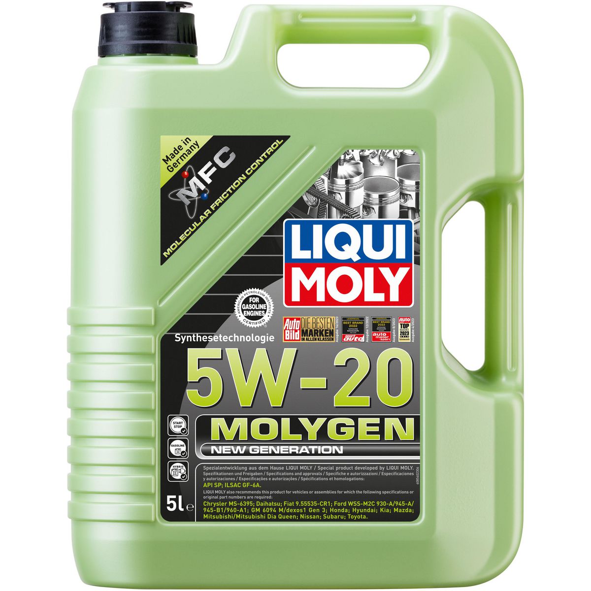 LIQUI-MOLY Molygen New Generation 5W-20 Engine Oil 5L 8540